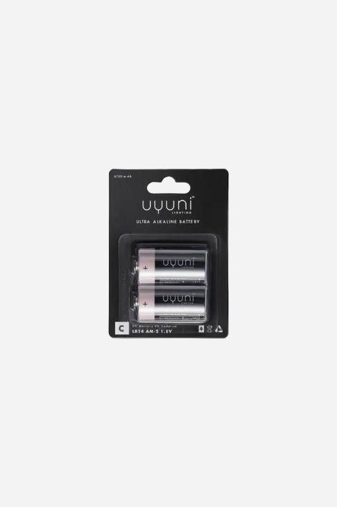 C Batterier – 2-pack