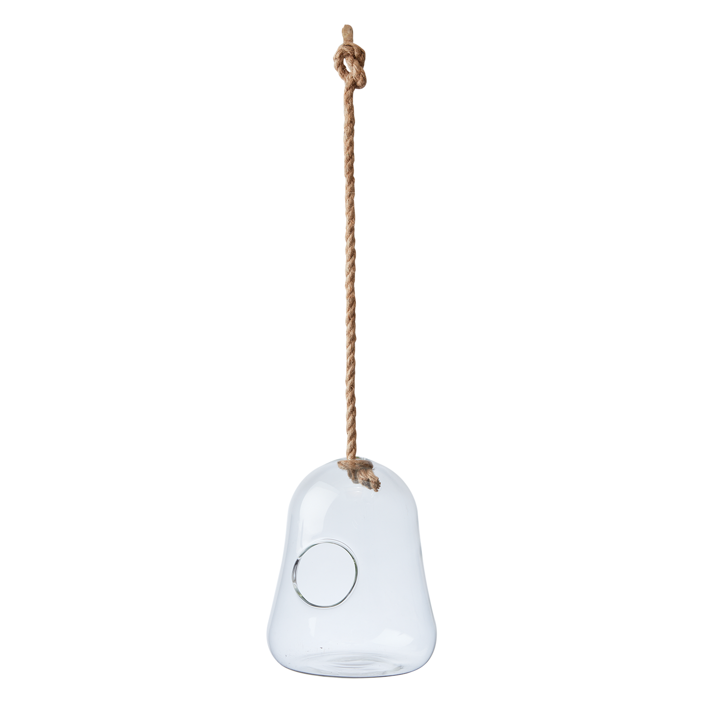 Bubble hängande glaskruka – Klar, 28 cm