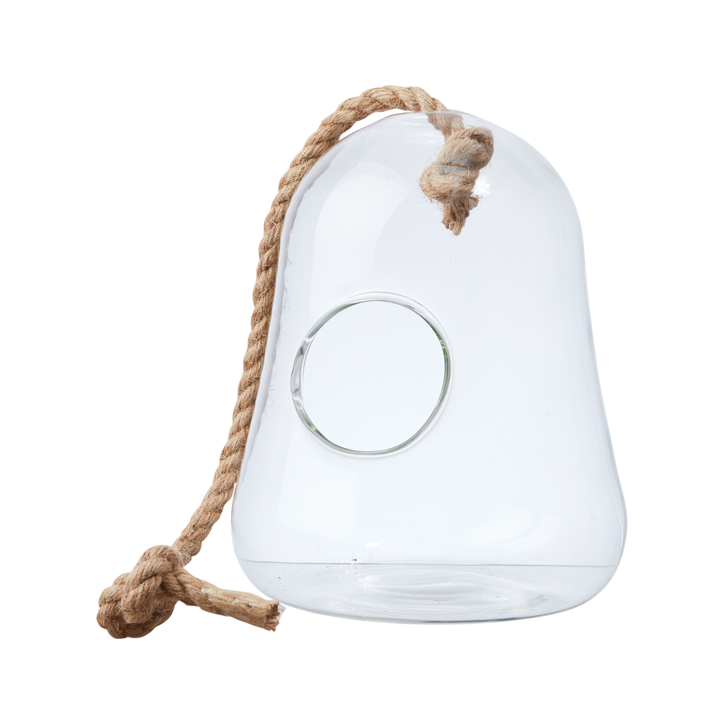 Bubble hängande glaskruka – Klar, 28 cm