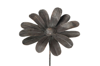 Trädgårdsdekoration Stick Blomma Metall