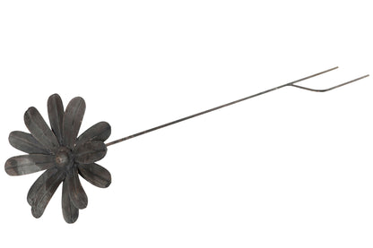 Trädgårdsdekoration Stick Blomma Metall
