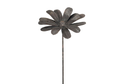 Trädgårdsdekoration Stick Blomma Metall