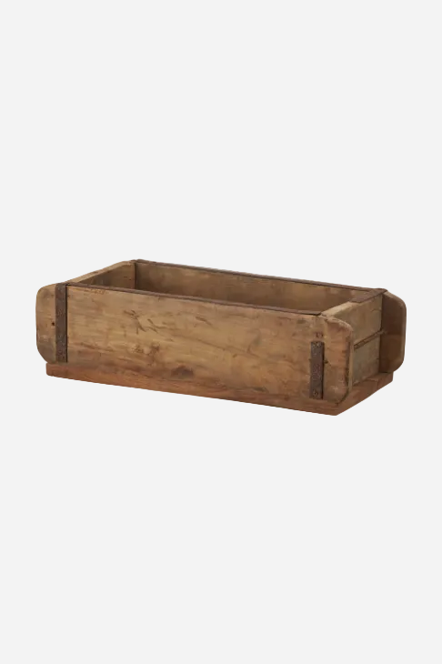 Planteringslåda Yelina i återvunnet trä 32 cm