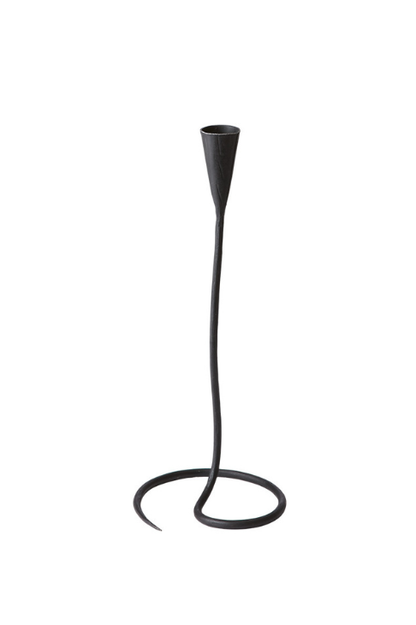 THOR ljusstake svart smidesjärn 32 cm