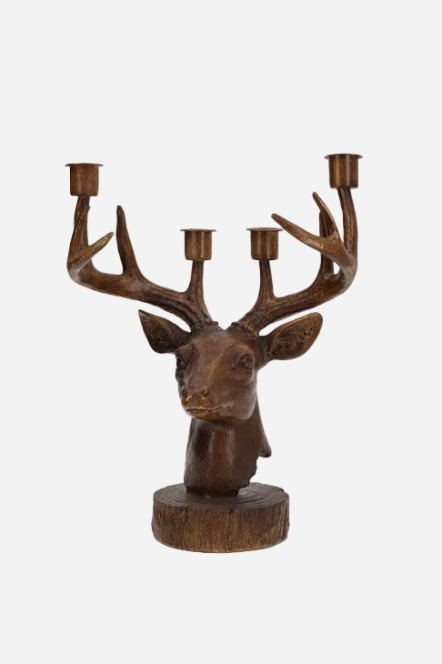 Ljusstake Hjort – 4 ljus