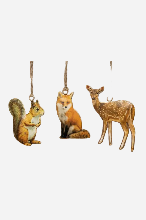 Emaljhänge Nostalgi Djur – 11 cm