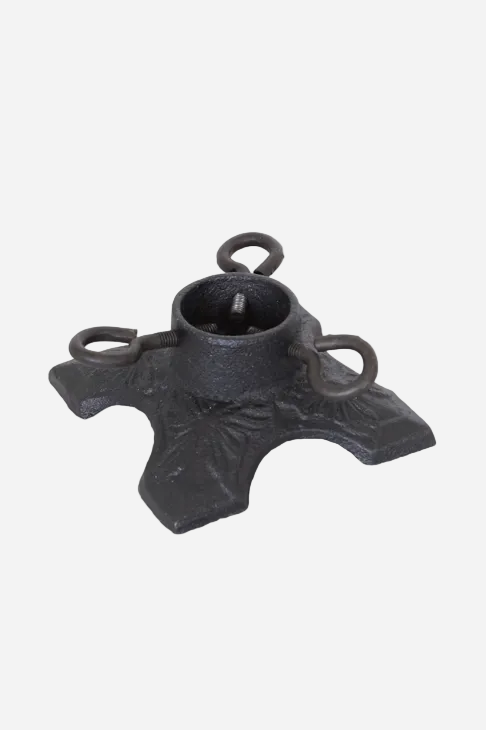 Ljusstake Julgransfot i gjutjärn